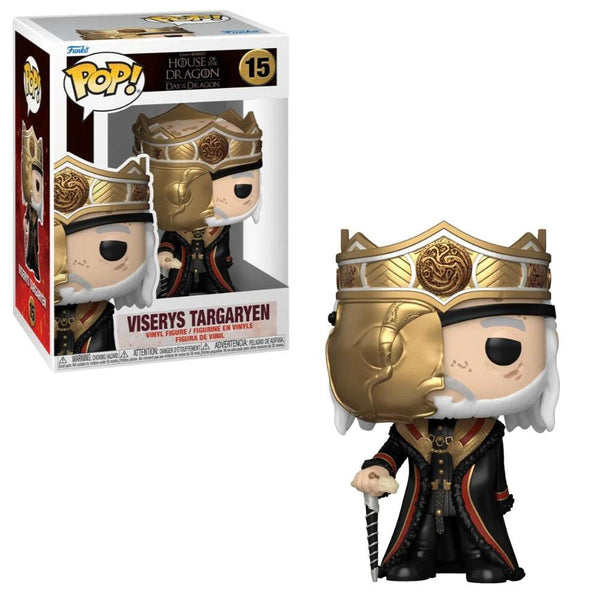Funko Pop! Viserys Targaryen masked king #15 - HOUSE OF THE DRAGON - Magic Dreams Store