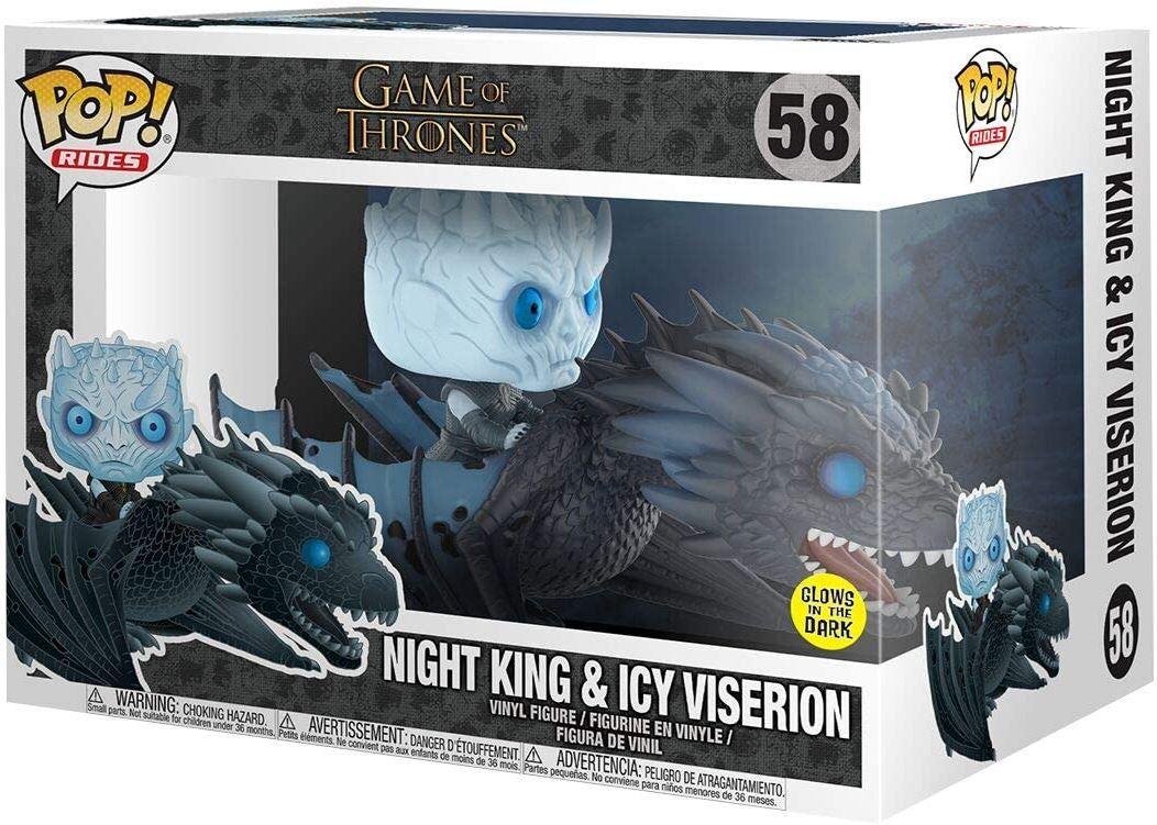 Game of Thrones: Funko Pop! Rides - Night King & Icy Viserion #58 Glow in the Dark - Magic Dreams Store