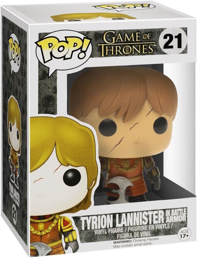 Game of Thrones: Funko Pop! - Tyrion Lannister in battle armor #21 - Magic Dreams Store