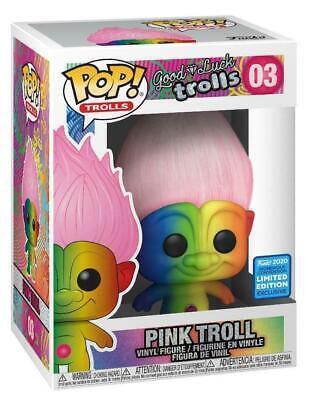 Good Luck Trolls: Funko Pop! Trolls - Pink Troll Wondrous Convention 2020 #03 - Magic Dreams Store