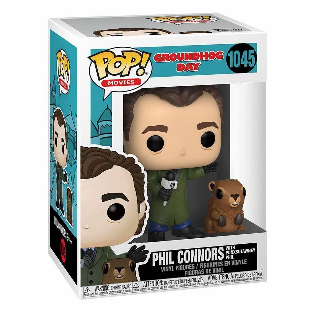 Groundhog day: Funko Pop! Movies - Phil Connors with punxsutawney phil #1045 - Magic Dreams Store
