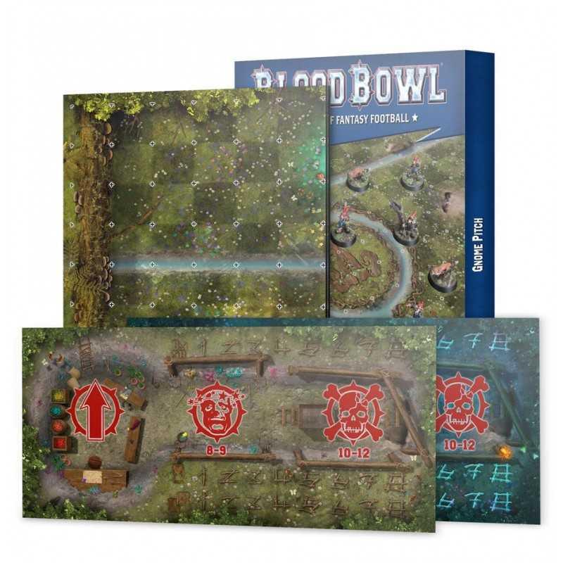 GW - Bloodbowl - Gnome - Gnome Pitch Double-Sided Pitch and Dugouts - Magic Dreams Store