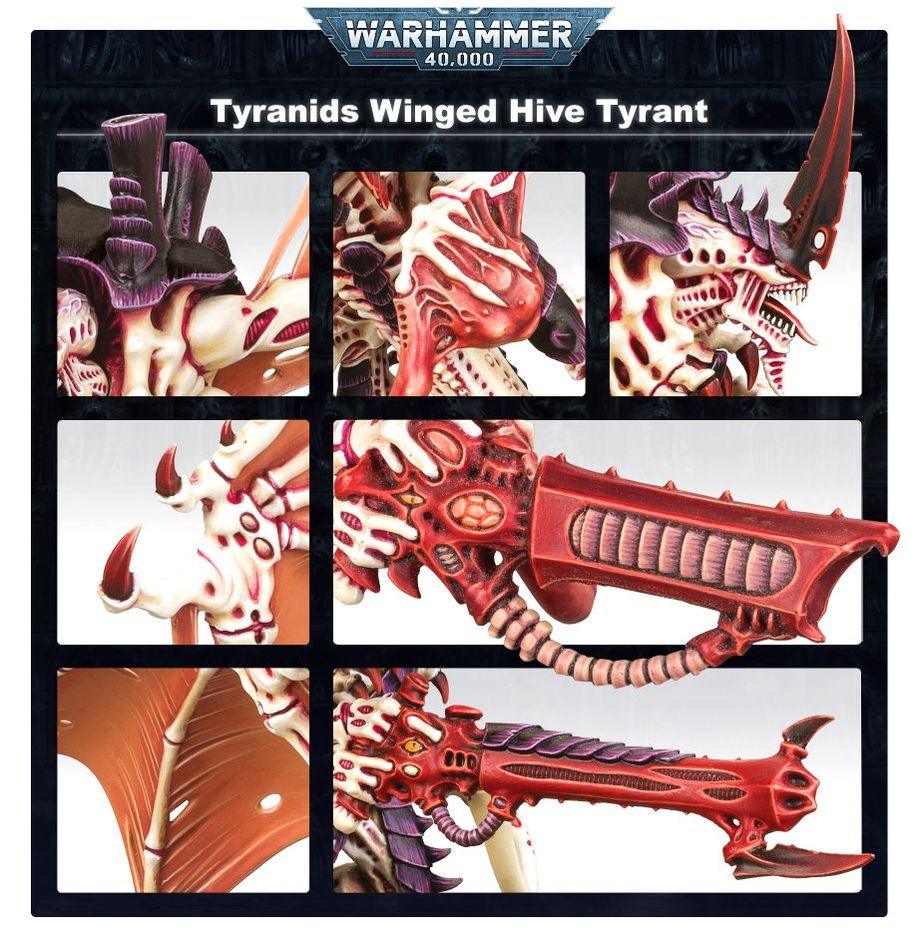 GW - Tyranids: Hive Tyrant - Tiranno dell'Alveare con Ali - Magic Dreams Store