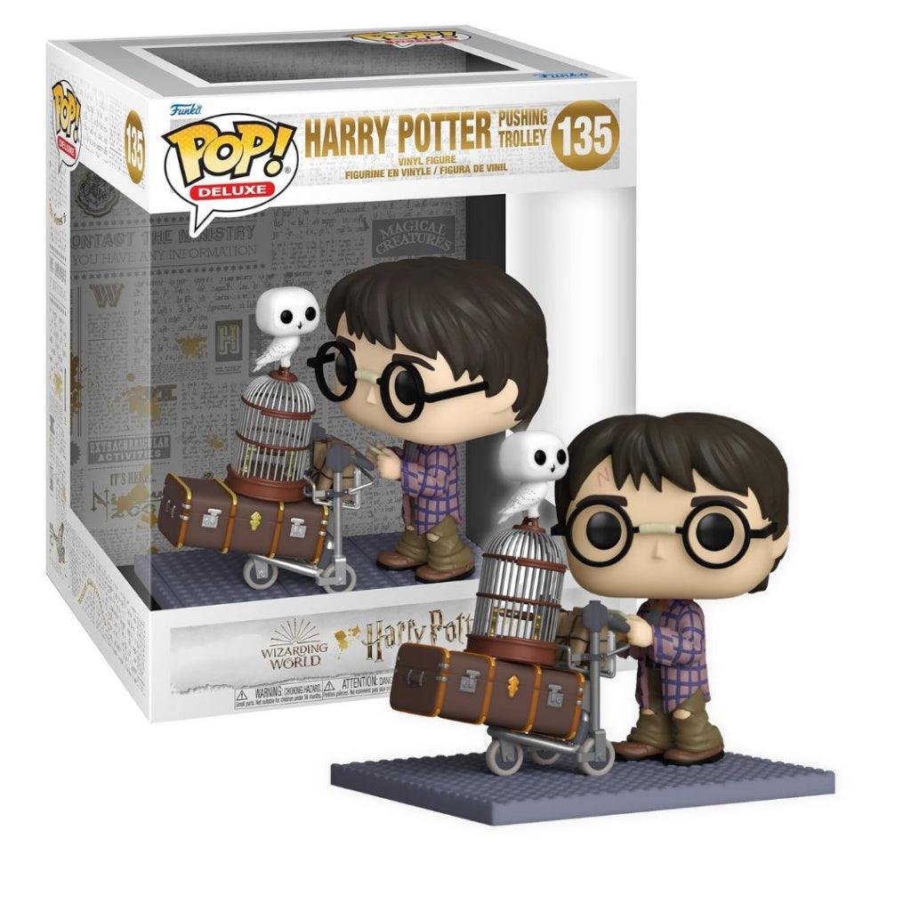 Harry Potter: Funko Pop! Deluxe - Harry Potter Pushing Trolley #135 - Magic Dreams Store