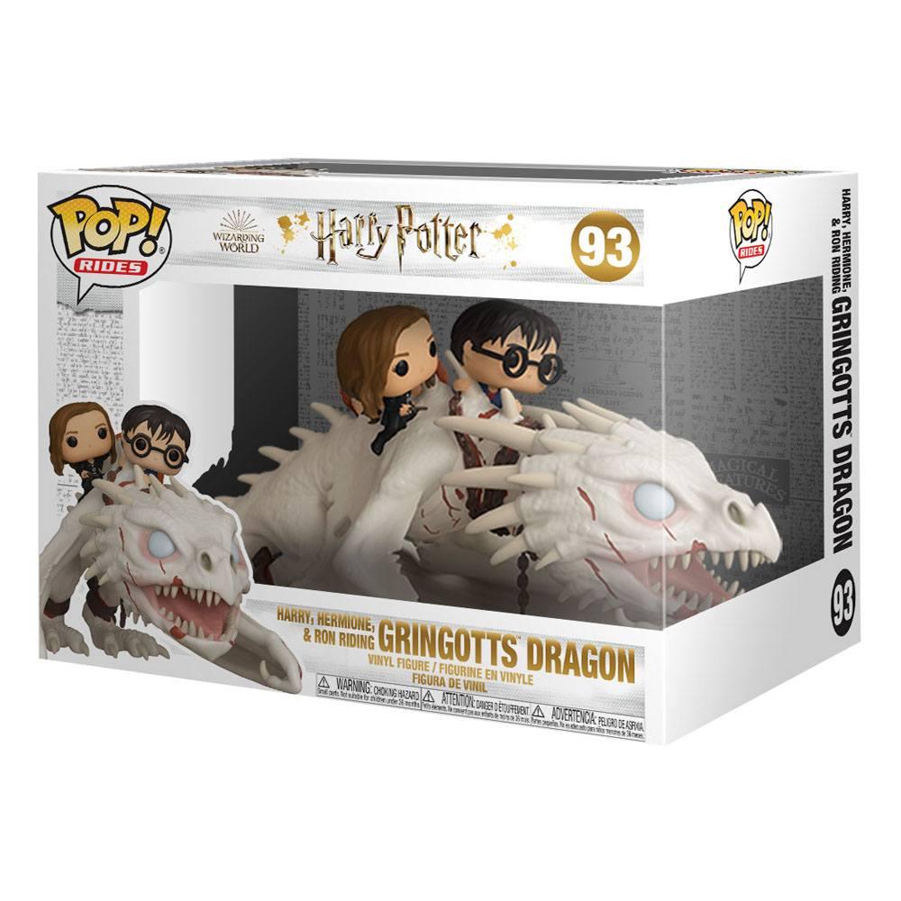 Harry Potter: Funko Pop! Rides - Ukrainian Ironbelly with Harry, Ron & Hermione #93 - Magic Dreams Store