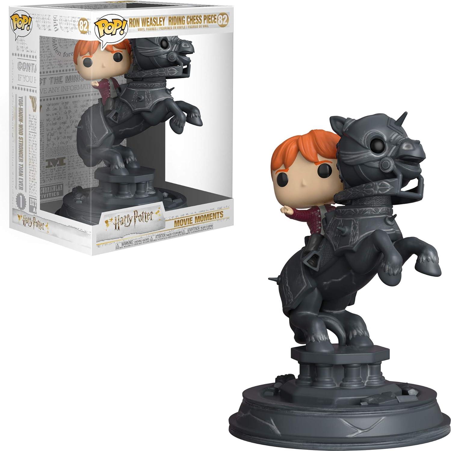 Harry Potter: Funko Pop! - Ron Weasley riding chess piece #82 - Magic Dreams Store