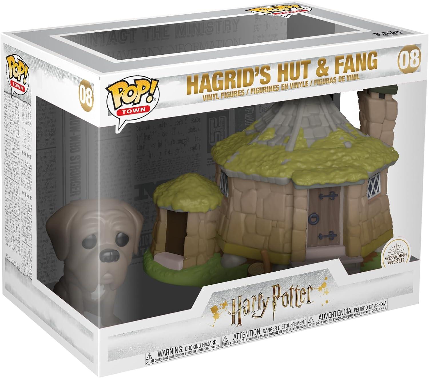 Harry Potter: Funko Pop! Town - Hagrid's hut & fang #08 - Magic Dreams Store