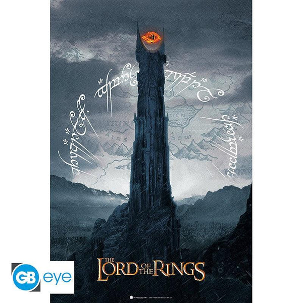 IL SIGNORE DEGLI ANELLI - Poster "Sauron tower" 61x91,5 cm - Magic Dreams Store