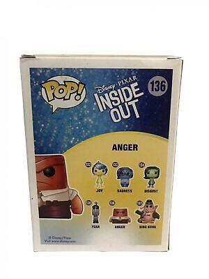 Inside Out: Funko Pop! - Anger #136 BOX CON DIFETTI (A) - Magic Dreams Store