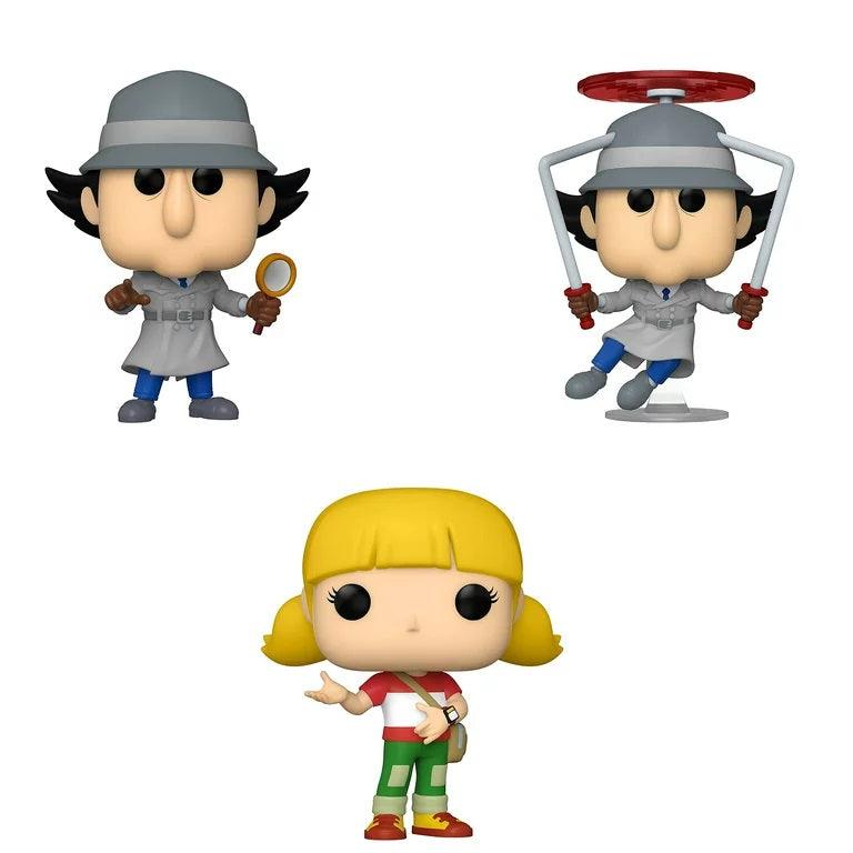 Inspector Gadget: Funko Pop! Animation - Set 4 pezzi #892 - #893 - #894 + Chase - Magic Dreams Store