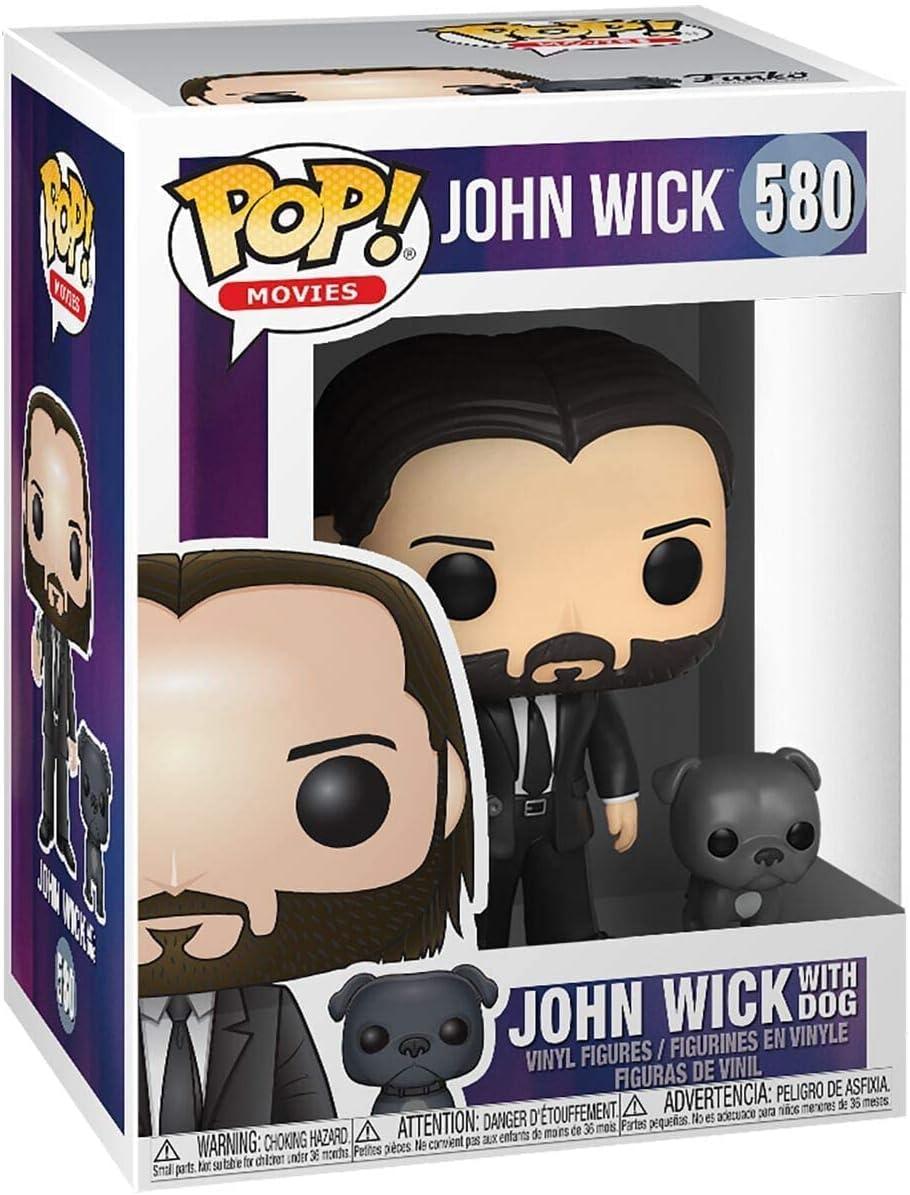 John Wick: Funko Pop! Movies - John Wick with dog #580 - Magic Dreams Store