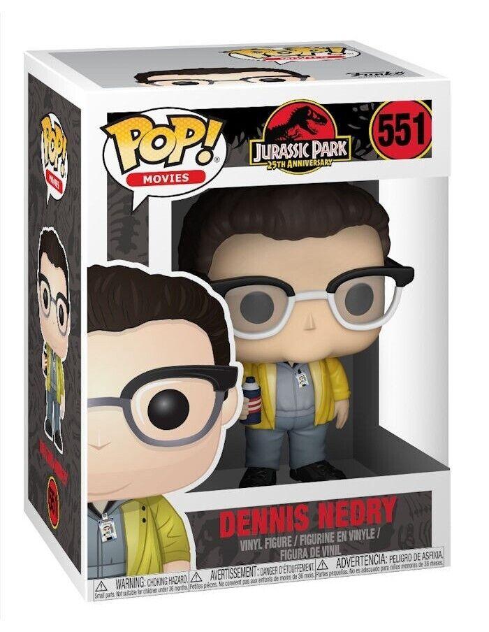 Jurassic Park: Funko Pop! Movies - Dennis Nedry #551 25th Anniversary - Magic Dreams Store