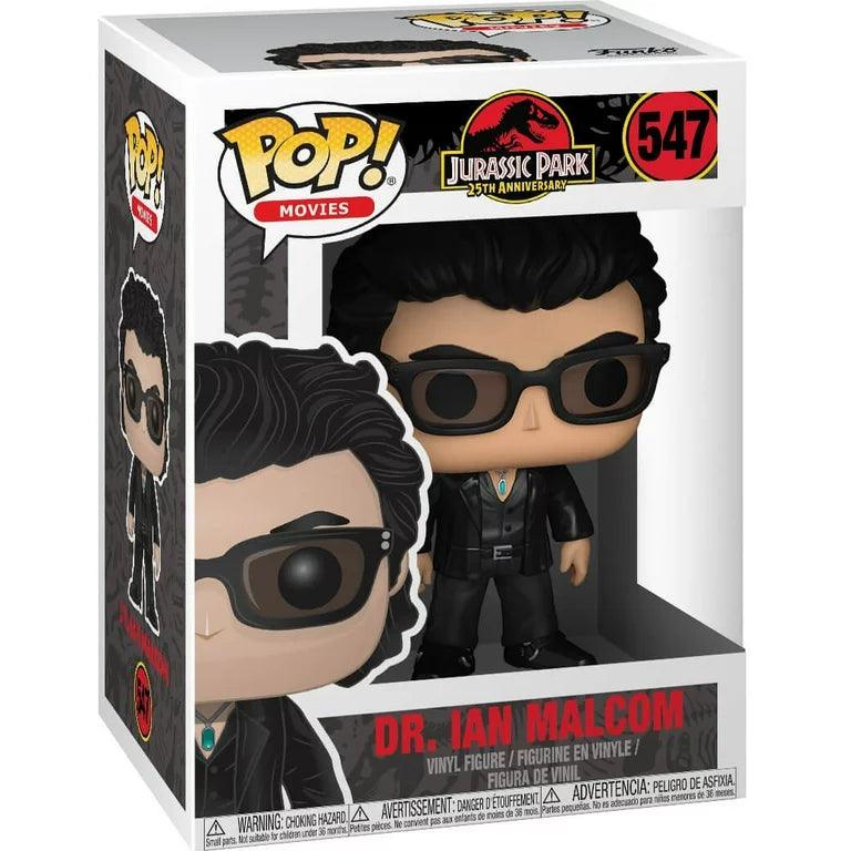 Jurassic Park: Funko Pop! Movies - Dr. Ian Malcom #547 25th Anniversary - Magic Dreams Store