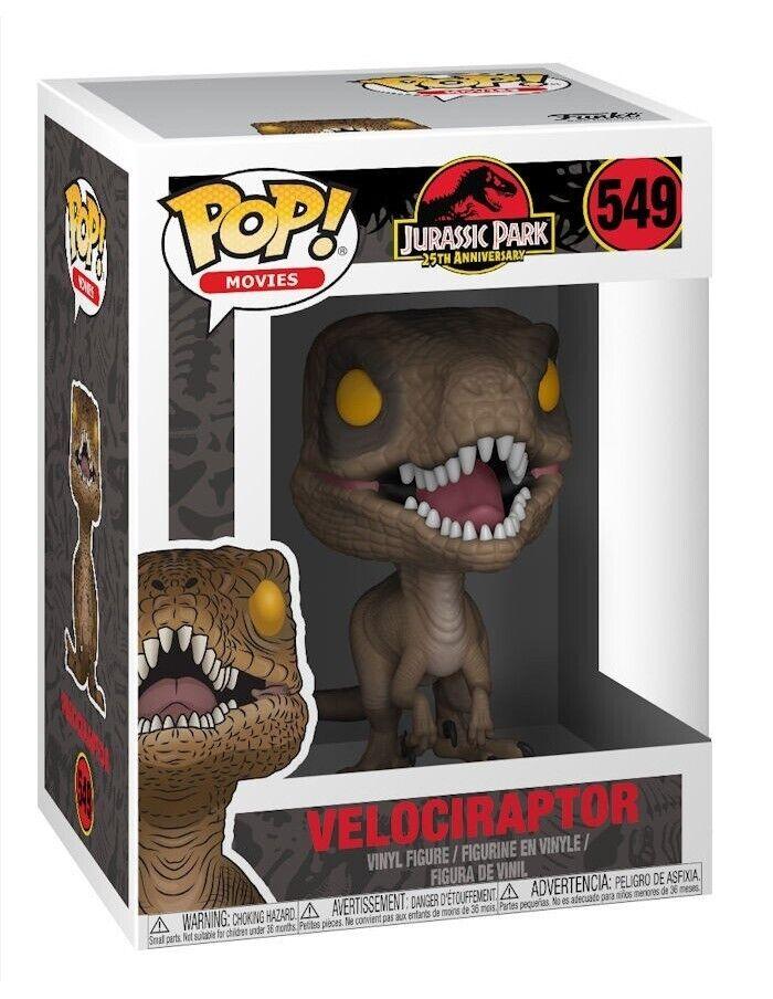 Jurassic Park: Funko Pop! Movies - Velociraptor #549 - Magic Dreams Store