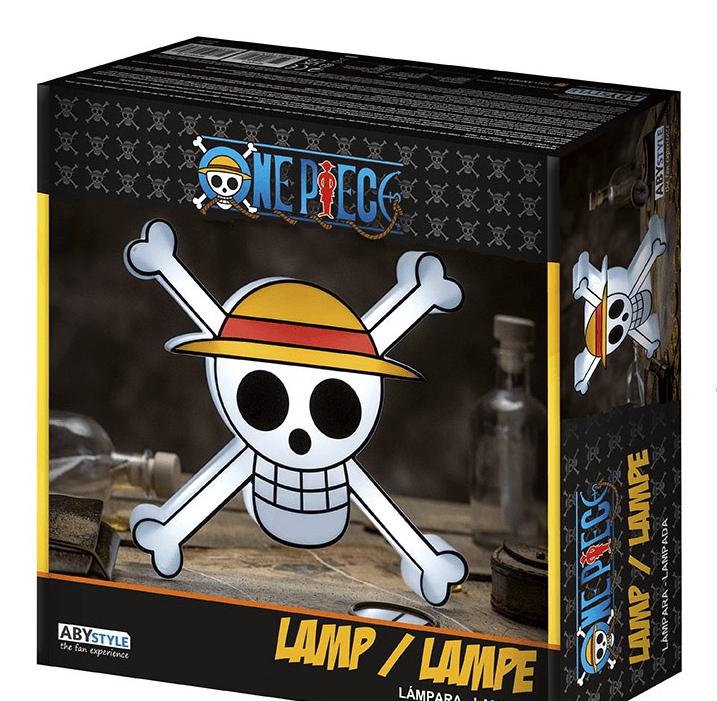 Lampada - Jolly Roger Monkey D. Luffy 20 x 21 cm - ONE PIECE - Magic Dreams Store