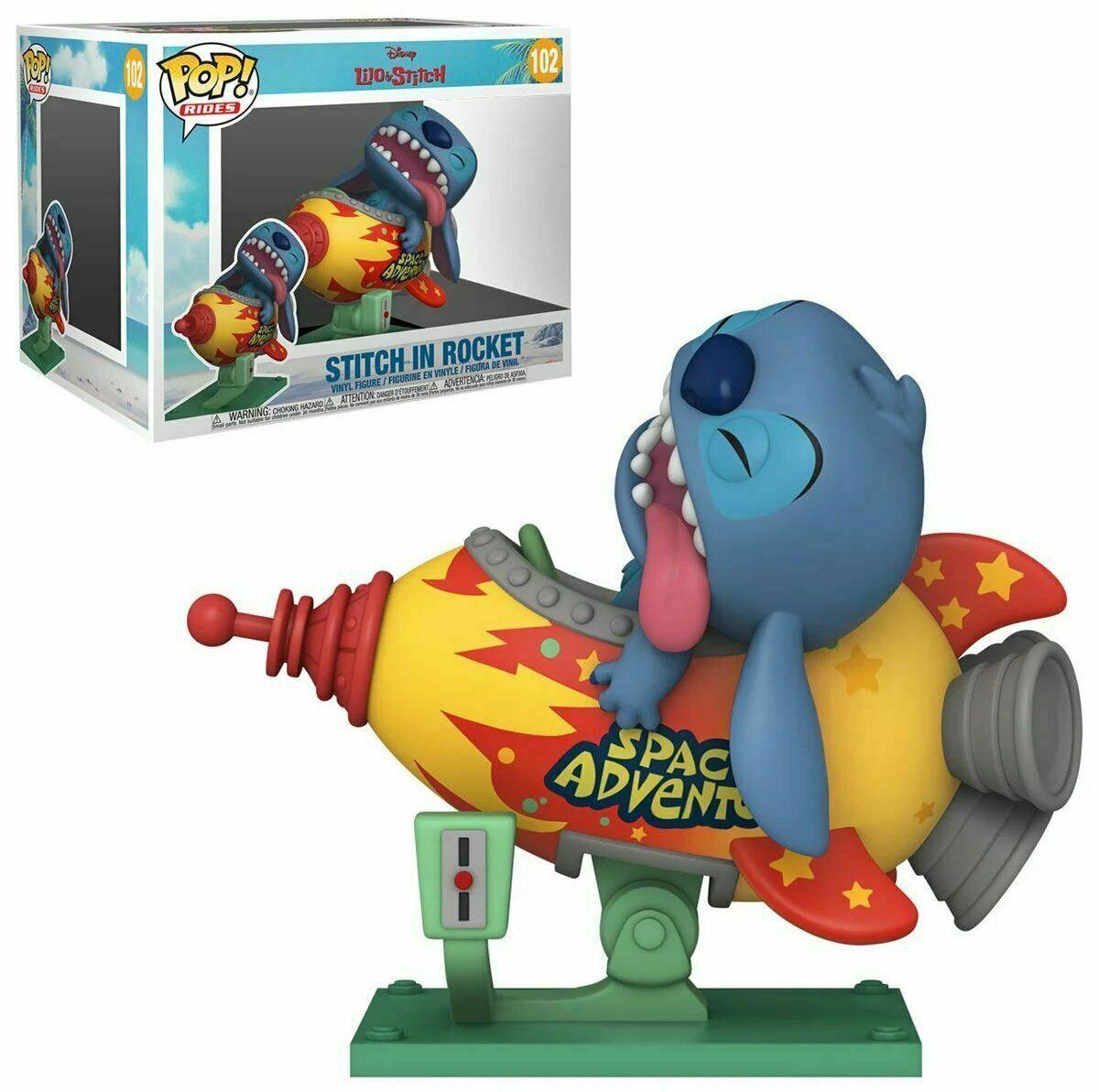 Lilo & Stitch: Funko Pop! Rides - Stitch In Rocket #102 - Magic Dreams Store