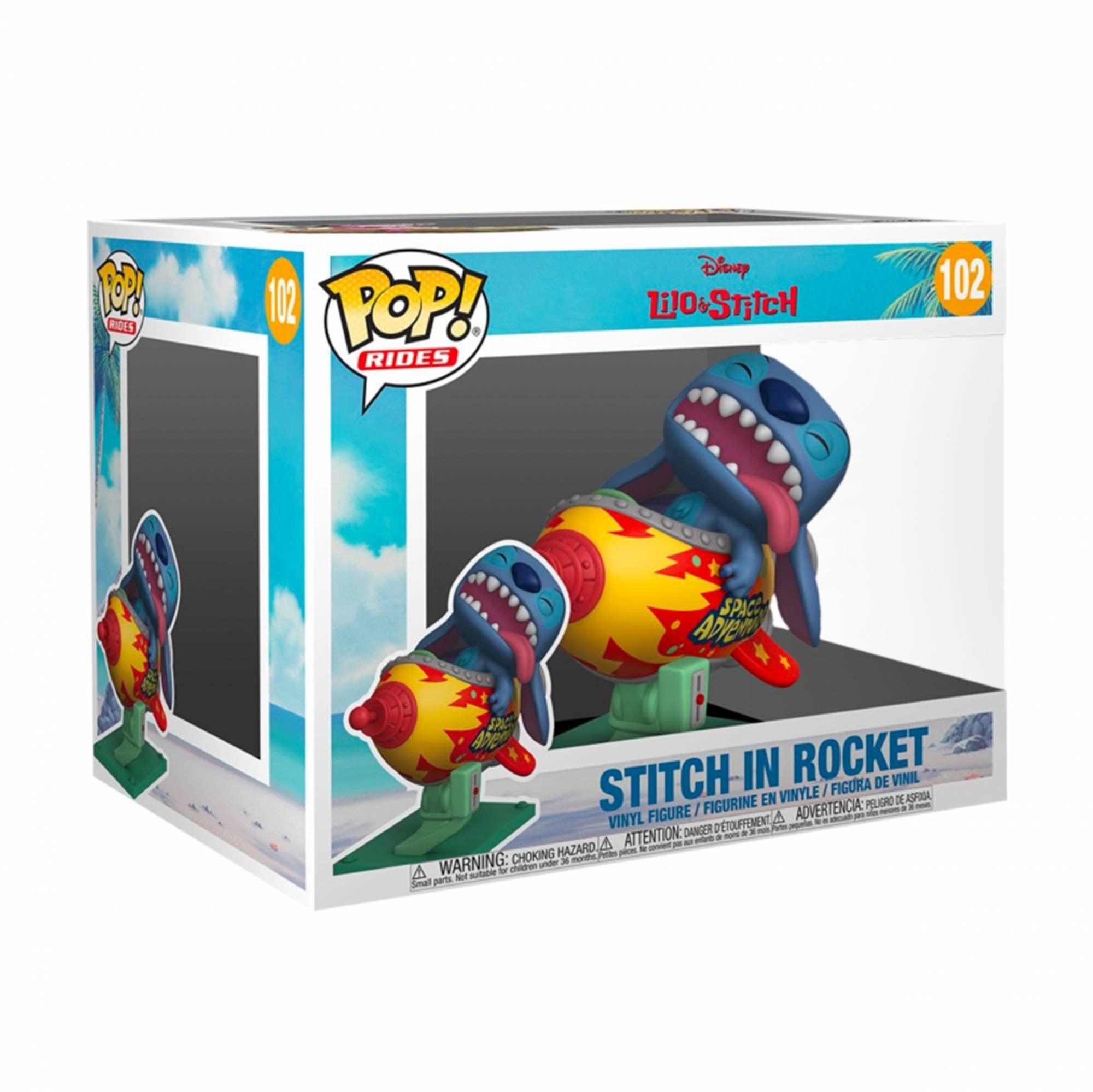Lilo & Stitch: Funko Pop! Rides - Stitch In Rocket #102 - Magic Dreams Store