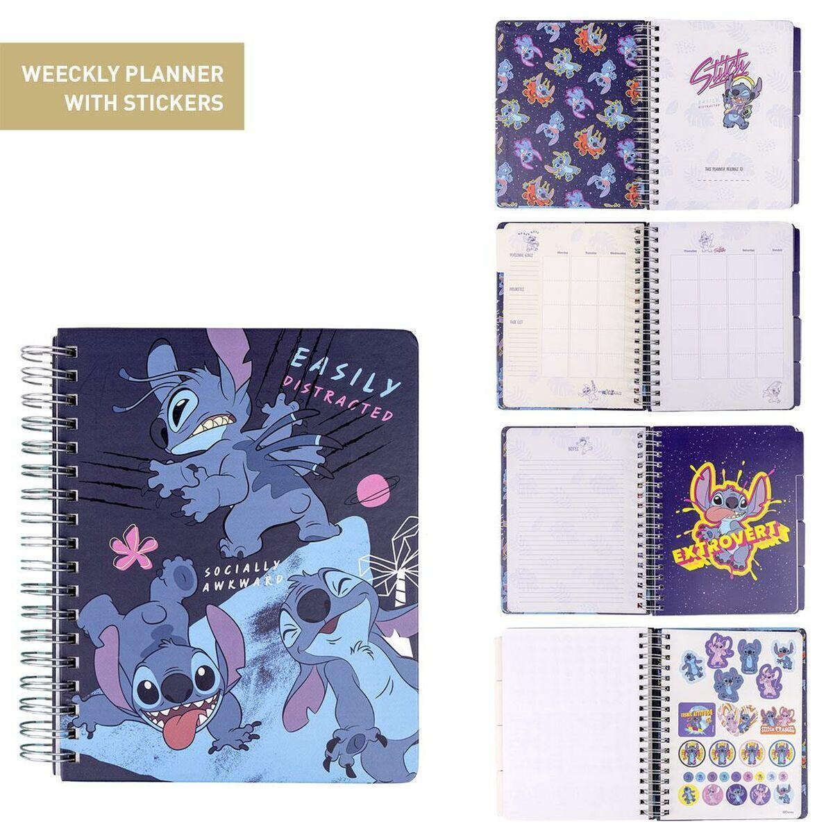 QUADERNO WEEKLY PLANNER - LILO E STITCH - Magic Dreams Store