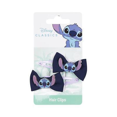 SET 2 MOLLETTE PER CAPELLI DI STITCH CON FIOCCO - LILO E STITCH - Magic Dreams Store