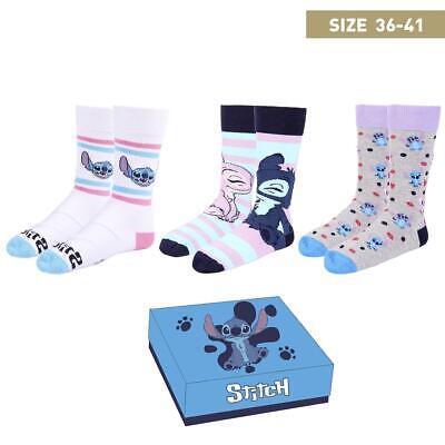 Set 3 pezzi calze T.U. 36/41 - DISNEY STITCH COPPIA - Magic Dreams Store