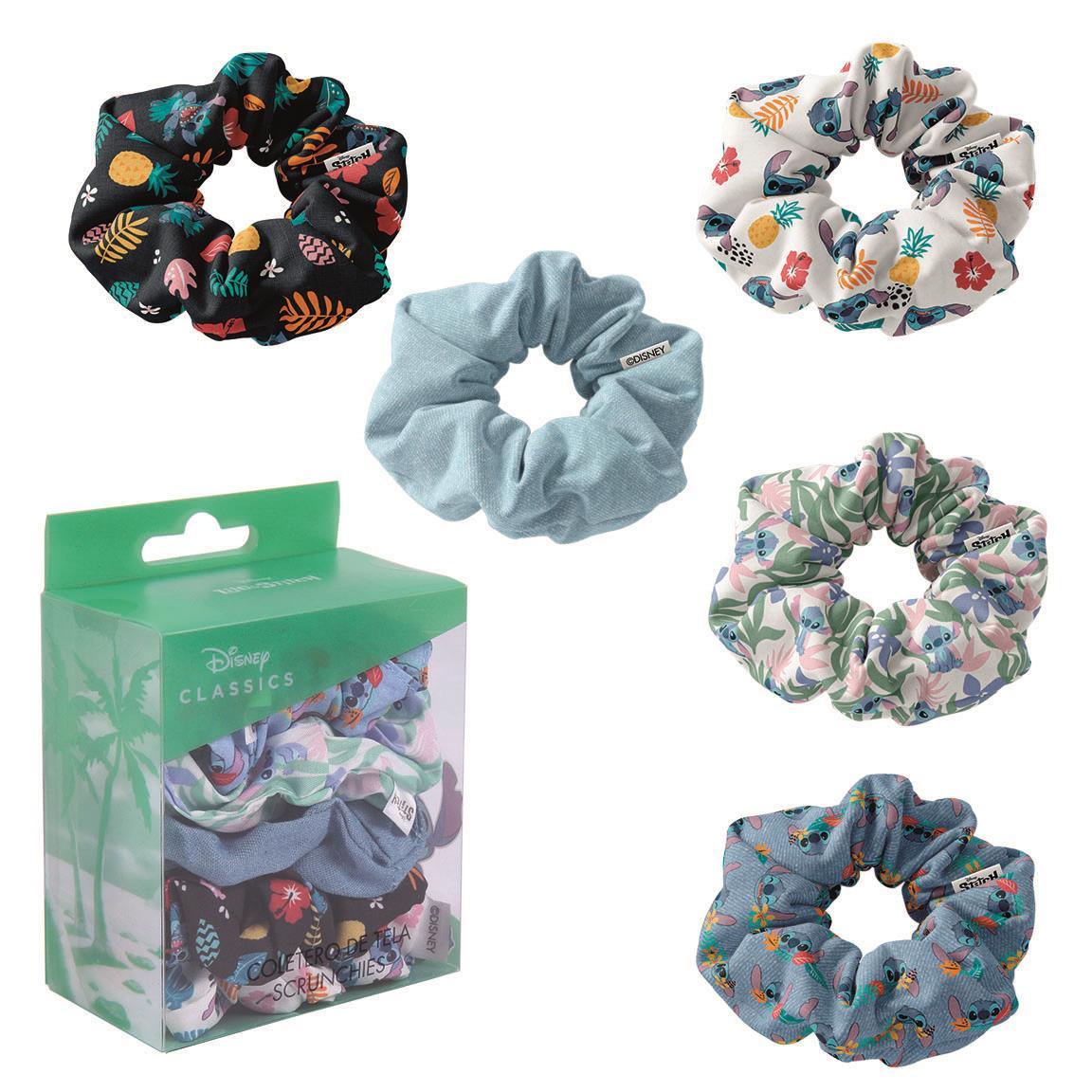 Set 5 pezzi scrunchies - DISNEY LILO & STITCH - Magic Dreams Store