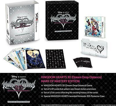 LIMITED EDITION MARK OF MASTERY EDITION NINTENDO DS - KINGDOM HEARTS 3D - Magic Dreams Store