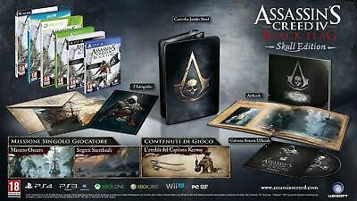 LIMITED SKULL EDITION PS3 - ASSASSIN'S CREED 4 BLACK FLAG - Magic Dreams Store