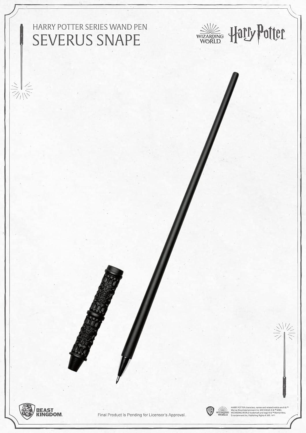 MAGIC WAND SEVERUS SNAPE BACCHETTA PENNA 30 CM - HARRY POTTER - Magic Dreams Store