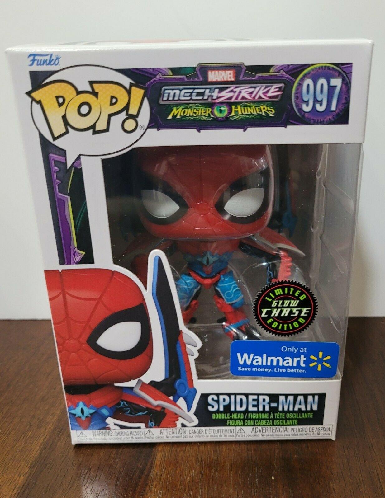 Marvel: Funko Pop! - Spider-Man Glow Chase Wallmart #997 - Magic Dreams Store