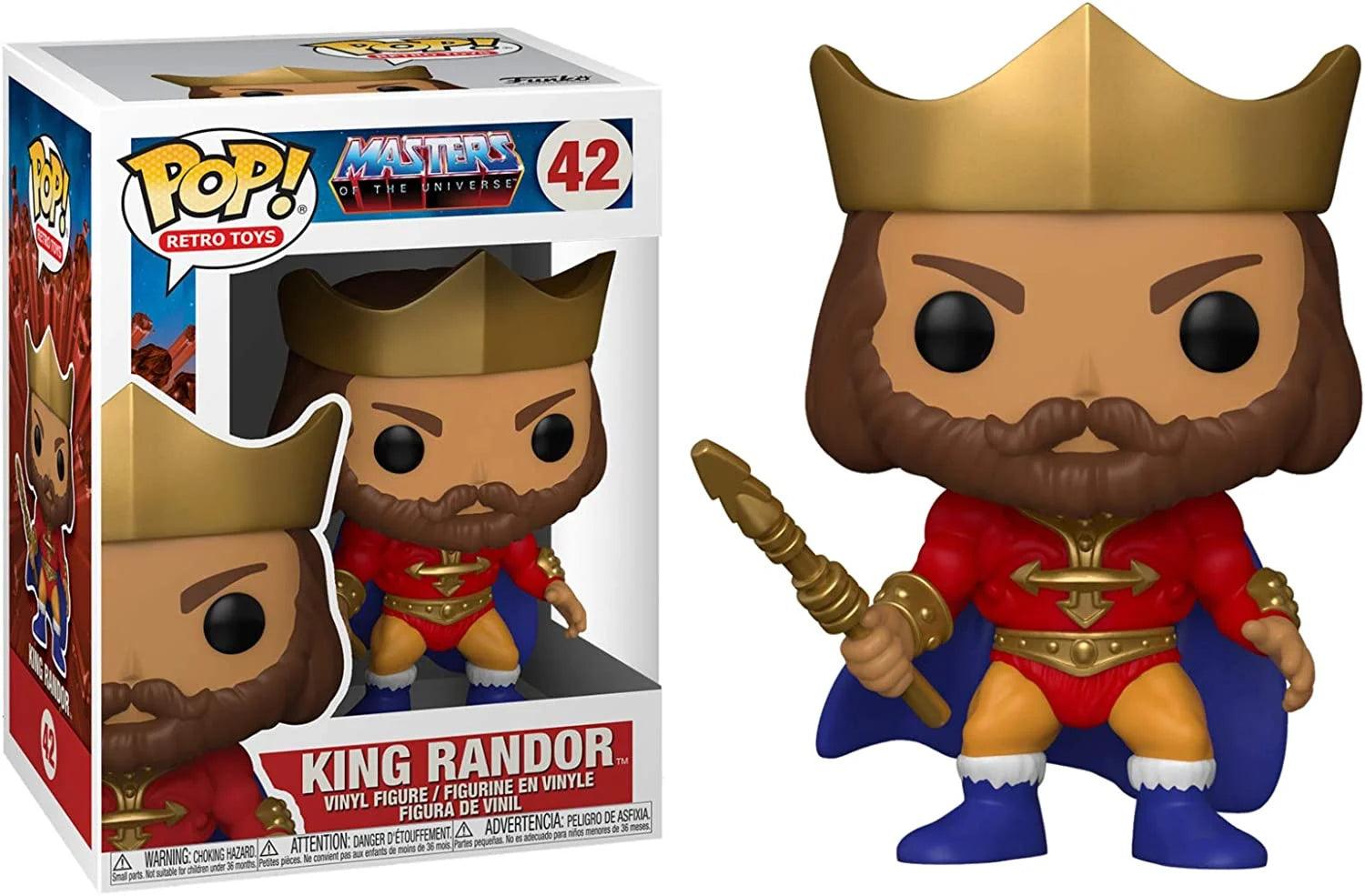 Masters of the Universe: Funko Pop! Retro Toys - King Randor #42 - Magic Dreams Store