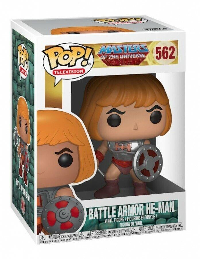 Masters of the Universe: Funko Pop! Television - Battle Armor He-Man #562 - Magic Dreams Store