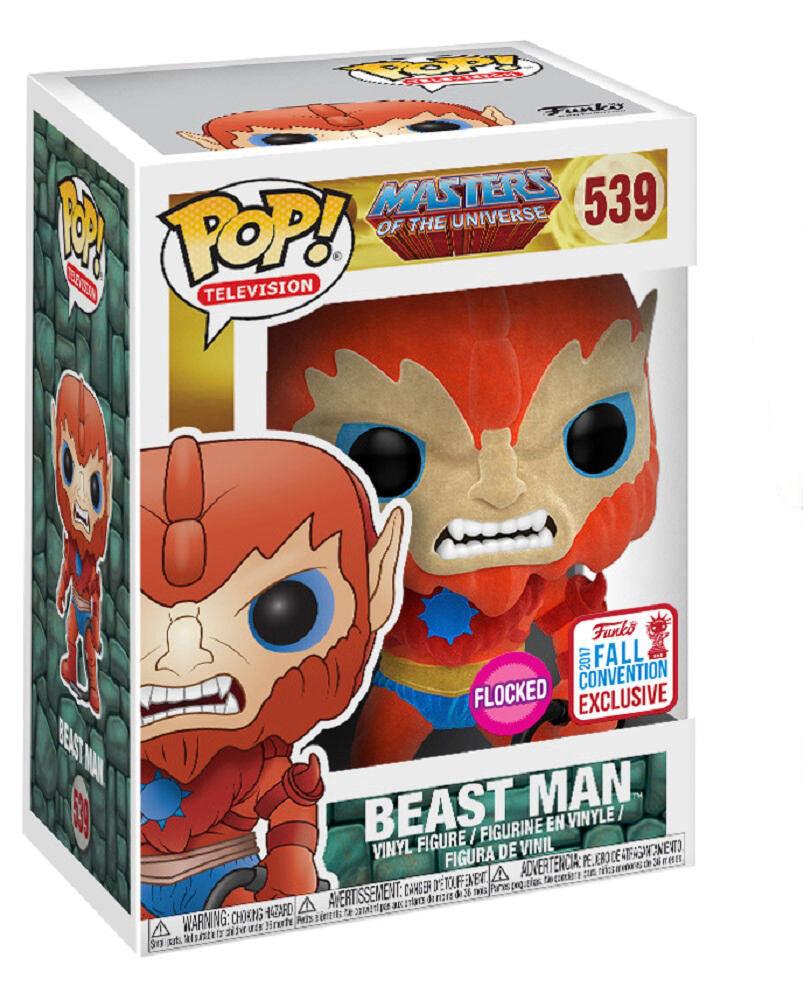 Masters of the Universe: Funko Pop! Television - Beast Man #539 Flocked 2017 Fall Convention Exclusive - Magic Dreams Store