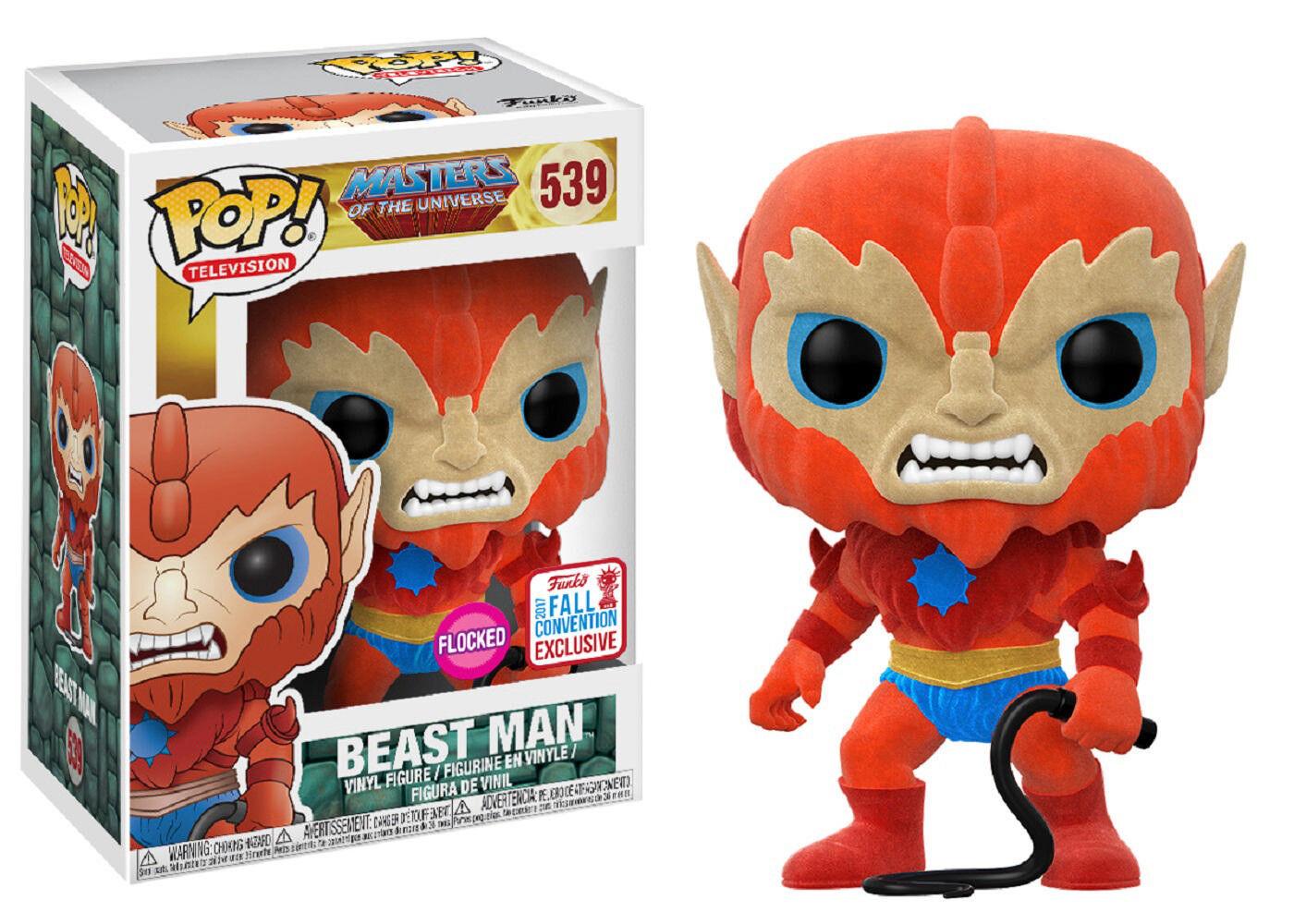 Masters of the Universe: Funko Pop! Television - Beast Man #539 Flocked 2017 Fall Convention Exclusive - Magic Dreams Store