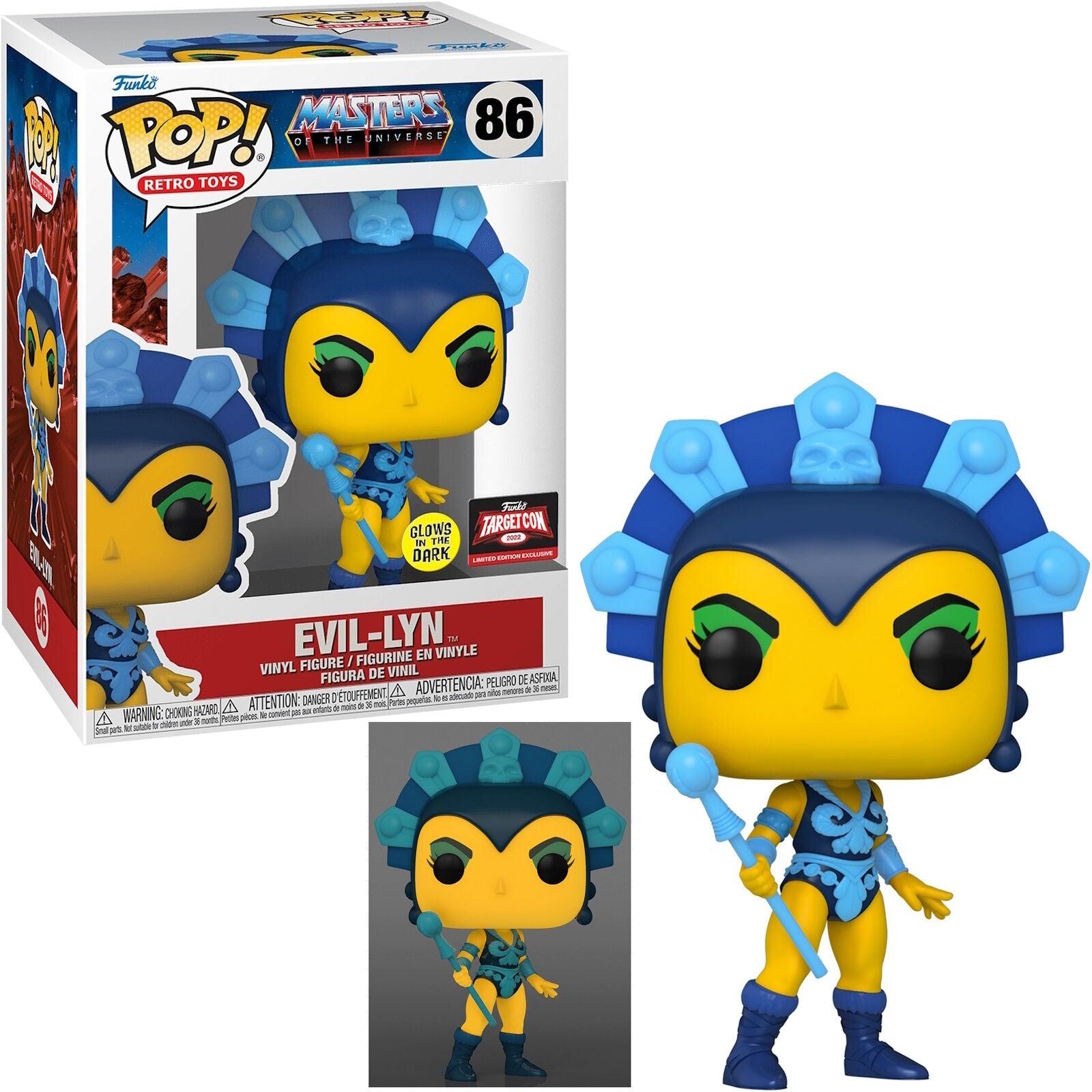 Masters of the Universe: Funko Pop! Television - Evil-Lyn #86 Glows in the dark 2022 Target Con Convention - Magic Dreams Store