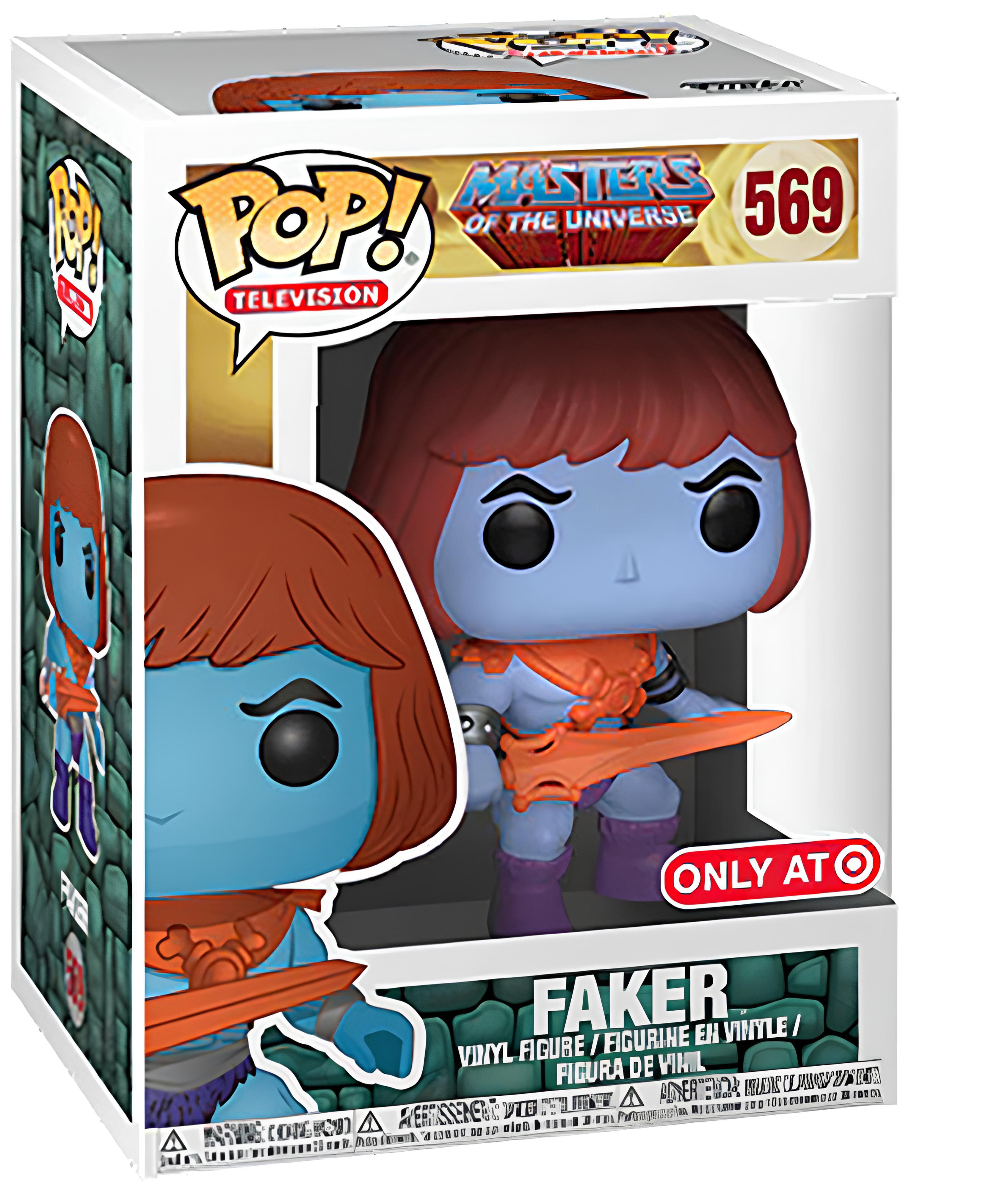 Masters of the Universe: Funko Pop! Television - Faker #569 Only At Exclusive - Magic Dreams Store