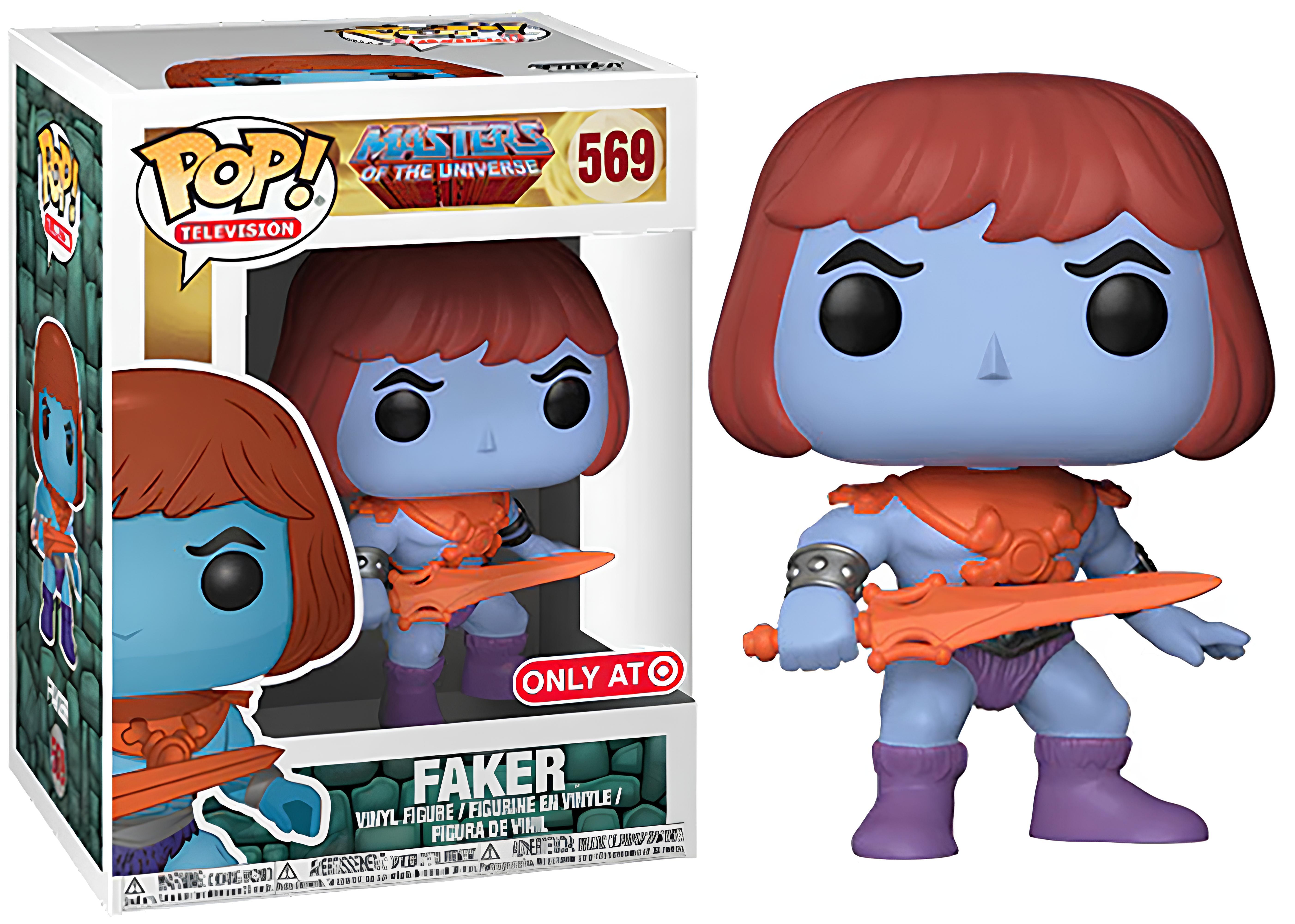 Masters of the Universe: Funko Pop! Television - Faker #569 Only At Exclusive - Magic Dreams Store