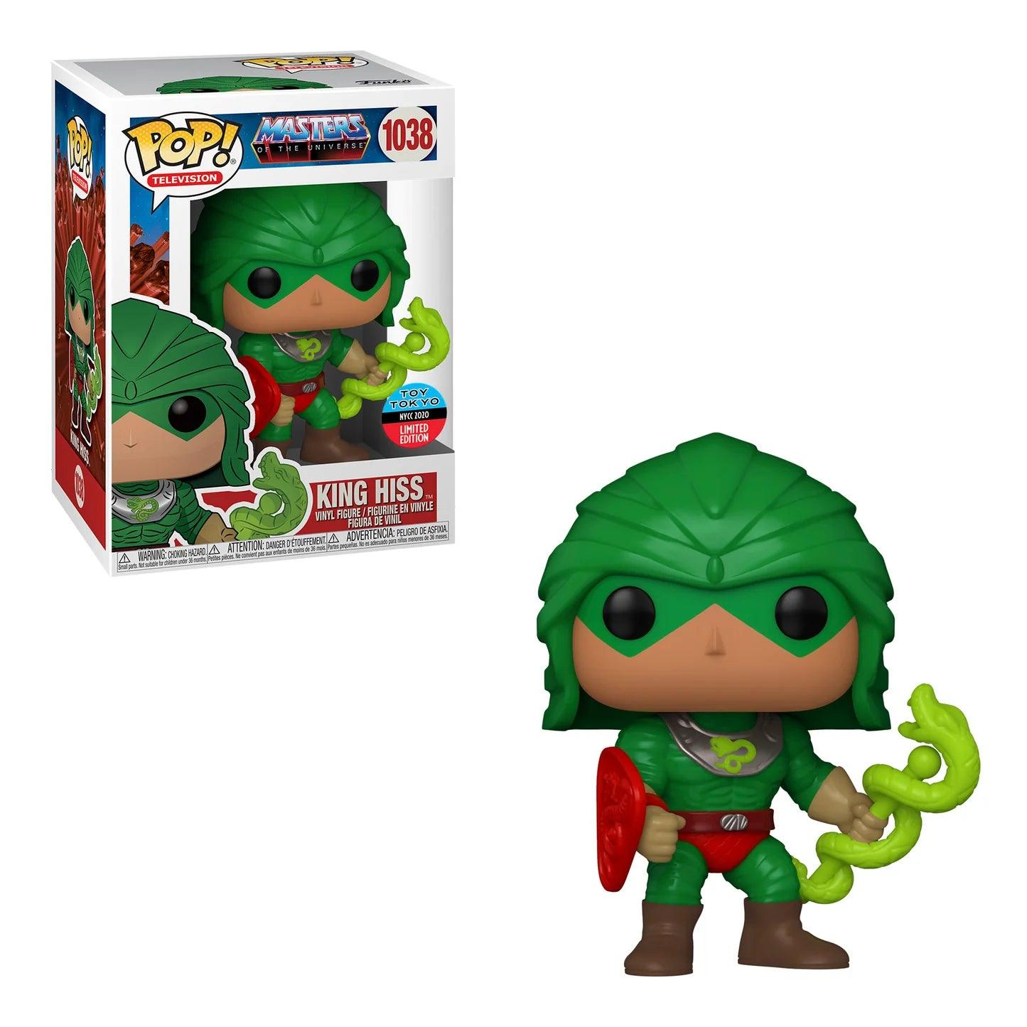 Masters of the Universe: Funko Pop! Television - King Hiss #1038 Toy Tokyo NYCC 2020 Convention Limited Edition - Magic Dreams Store