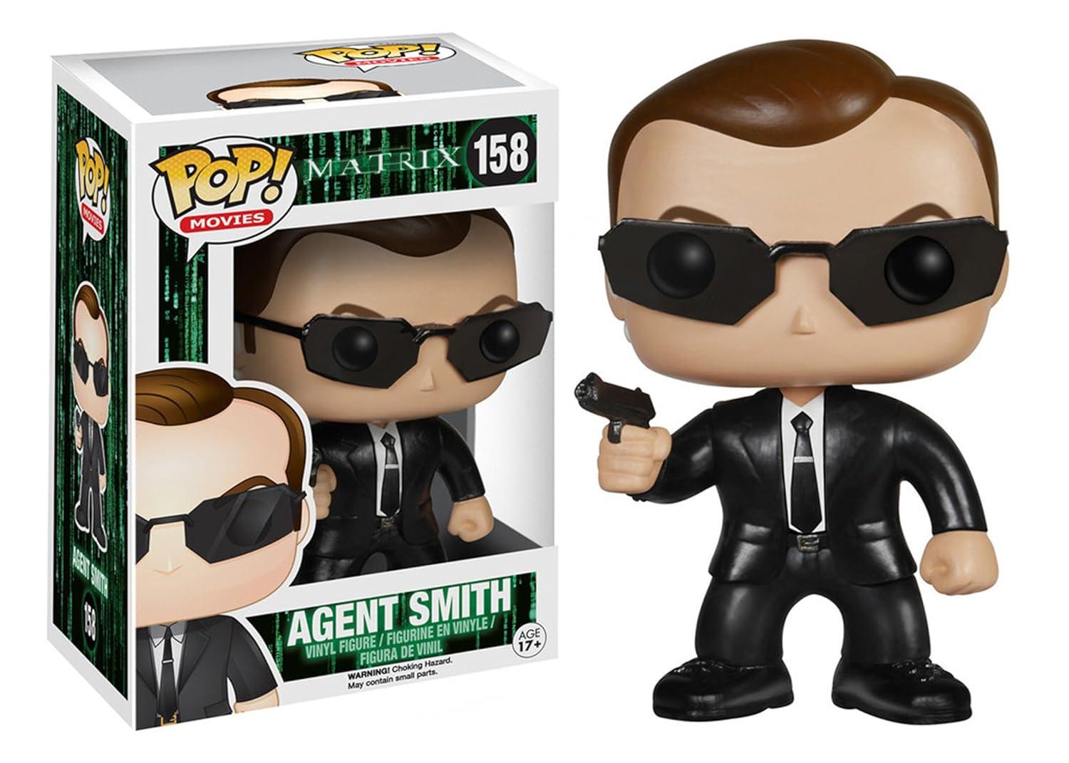 Matrix: Funko Pop! Movies - Bundle Set Neo #157 Agent Smith #158 Morpheus #159 Trinity #160 - Magic Dreams Store