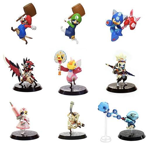 MINIFIGURE CAPCOM BUILDER NINTENDO 5 CM BLIND BOX - MONSTER HUNTER - Magic Dreams Store