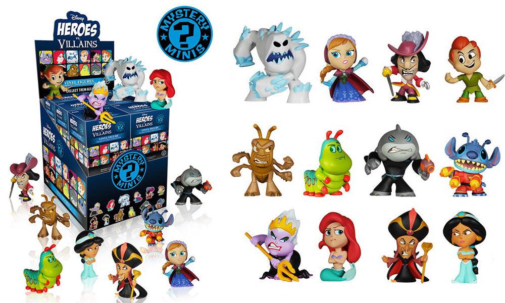 Minifigure - Funko Mystery Minis Ariel 6 cm Disney La Sirenetta 1/12 - HEROES VS VILLAINS - Magic Dreams Store