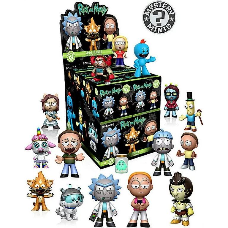 Minifigure - Funko Mystery Minis Mr. Meeseeks 7 cm 1/24 serie 1 - RICK AND MORTY - Magic Dreams Store