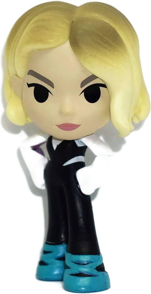 Minifigure - Funko Mystery Minis Spider Gwen Unmasked 6 cm 1/6 Exclusive - SPIDER-MAN INTO THE SPIDER-VERSE - Magic Dreams Store