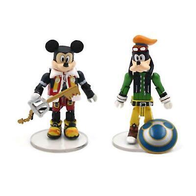 MINIFIGURE MINIMATES MICKEY MOUSE E GOOFY 8 CM - KINGDOM HEARTS - Magic Dreams Store