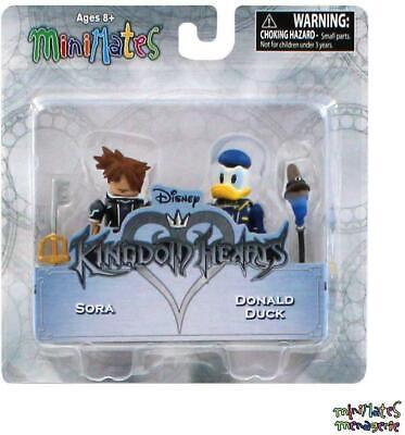 MINIFIGURE MINIMATES SORA E DONALD DUCK 8 CM - KINGDOM HEARTS - Magic Dreams Store