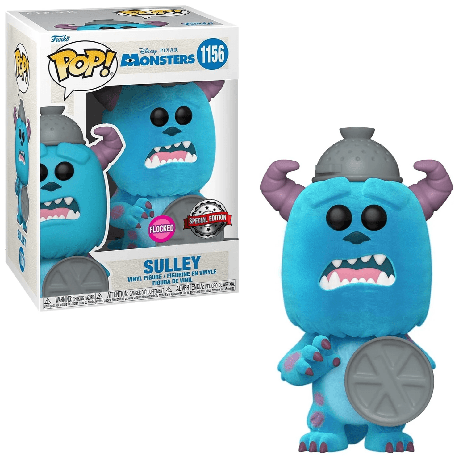Monsters Inc.: Funko Pop! - Sulley #1156 Flocked Special Edition - Magic Dreams Store
