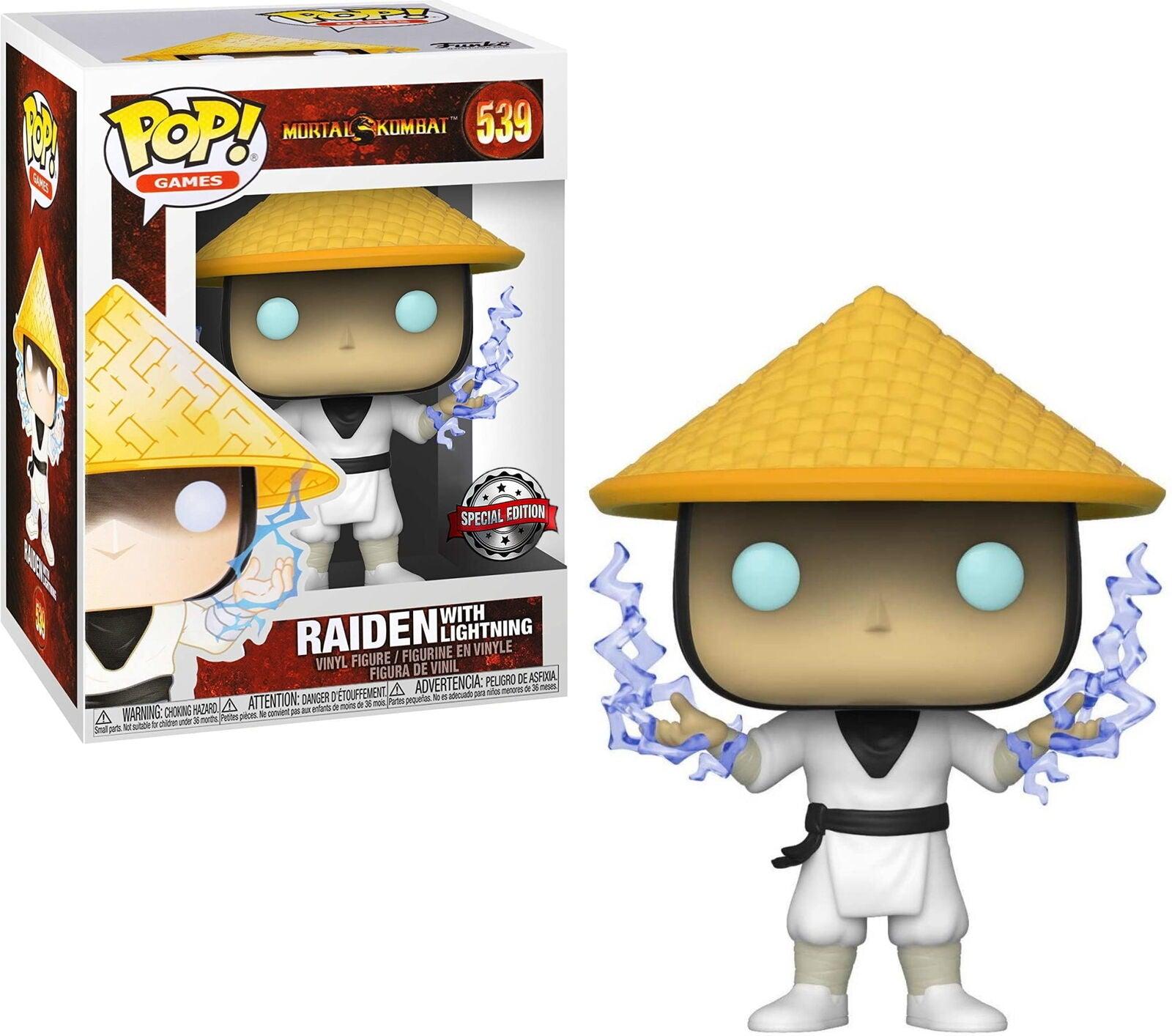 Mortal Kombat: Funko Pop! Games - Raiden with Lightning #539 Special Edition - Magic Dreams Store