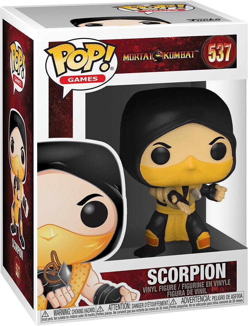 Mortal Kombat: Funko Pop! Games - Scorpion #537 - Magic Dreams Store