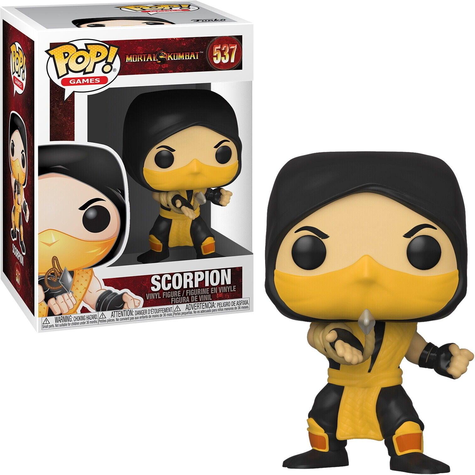 Mortal Kombat: Funko Pop! Games - Scorpion #537 - Magic Dreams Store