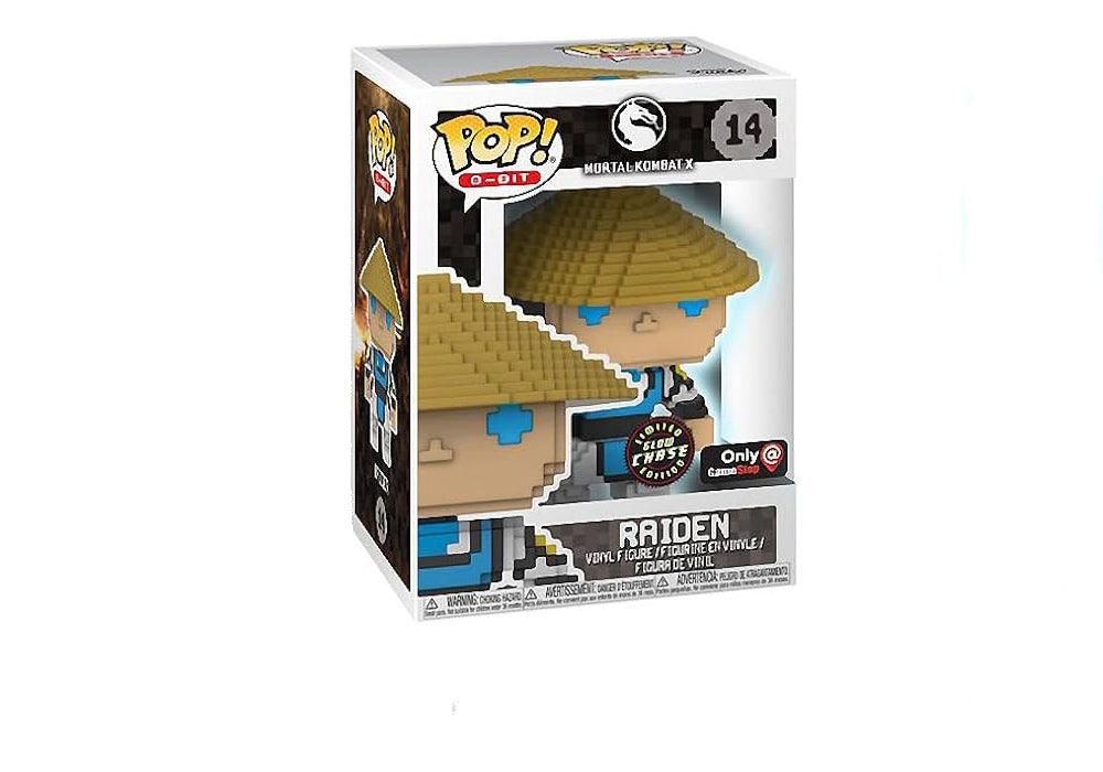 Mortal Kombat X: Funko Pop! 8-Bit - Raiden #14 Only at Game Stop Glow in the dark Chase - Magic Dreams Store