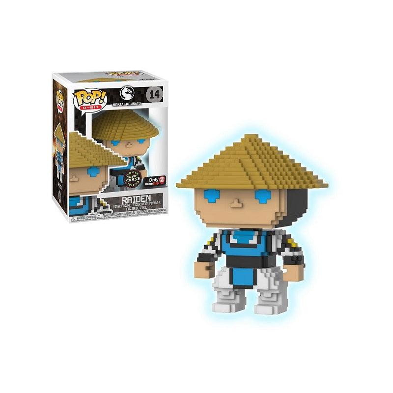 Mortal Kombat X: Funko Pop! 8-Bit - Raiden #14 Only at Game Stop Glow in the dark Chase - Magic Dreams Store